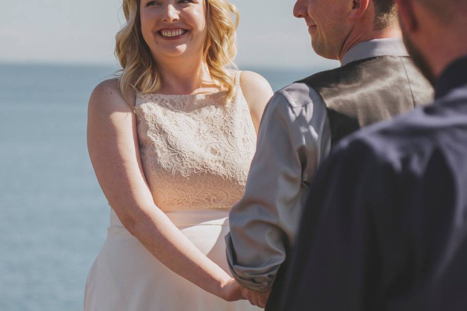 Bride and groom