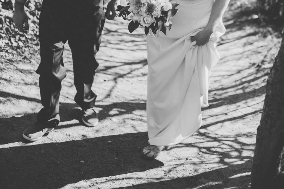 Bride and groom