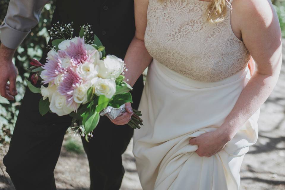 Bride and groom