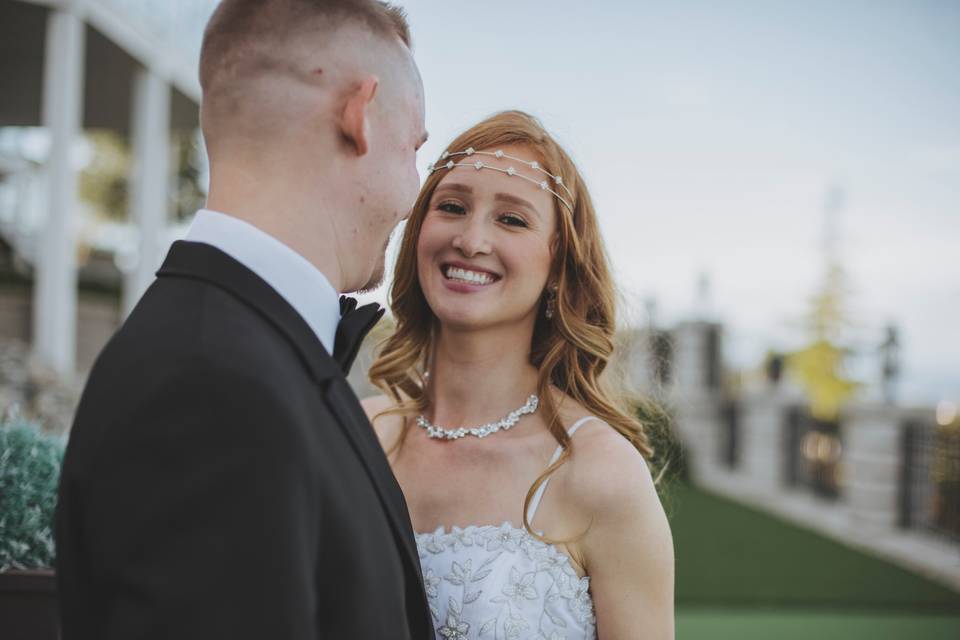 Bride and groom