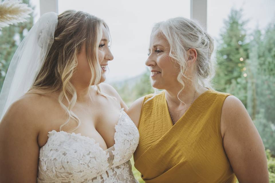 Bride and Mother of the Bride