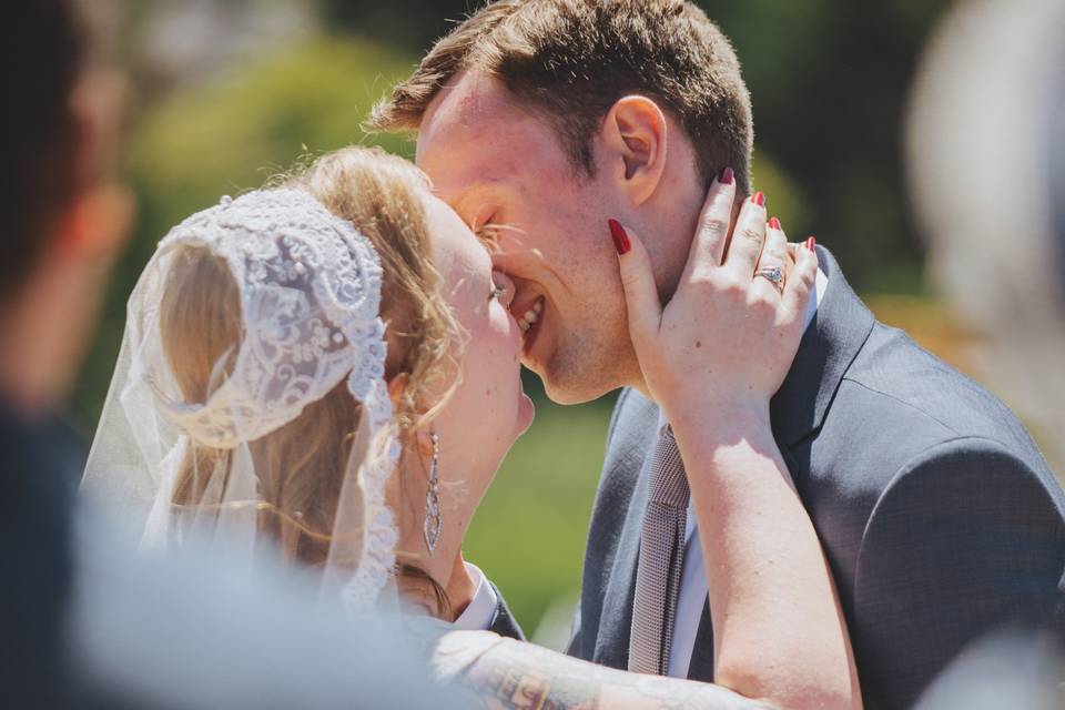 Bride and groom