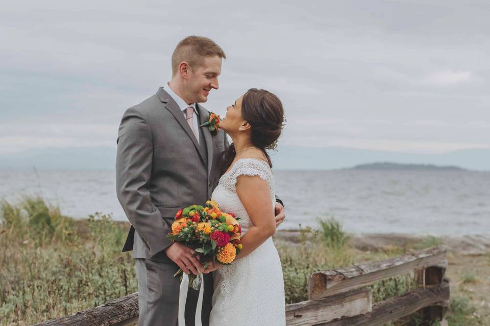 Bride and groom