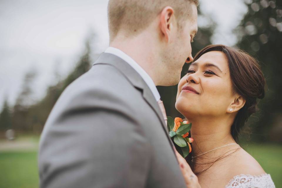 Bride and groom