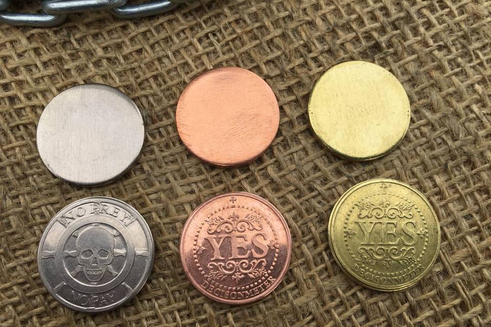 Small Coins Samples