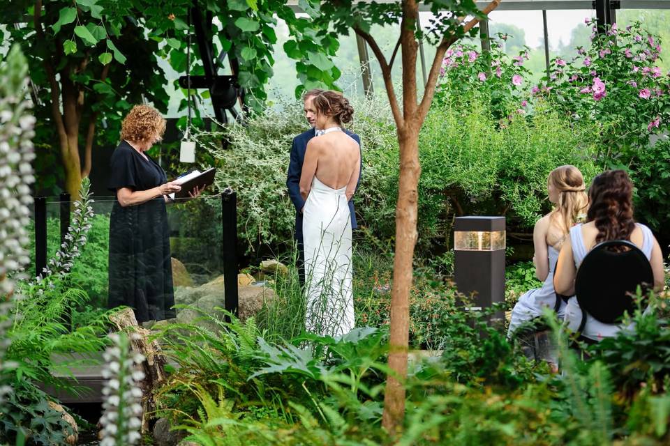 Intimate Garden Backdrop