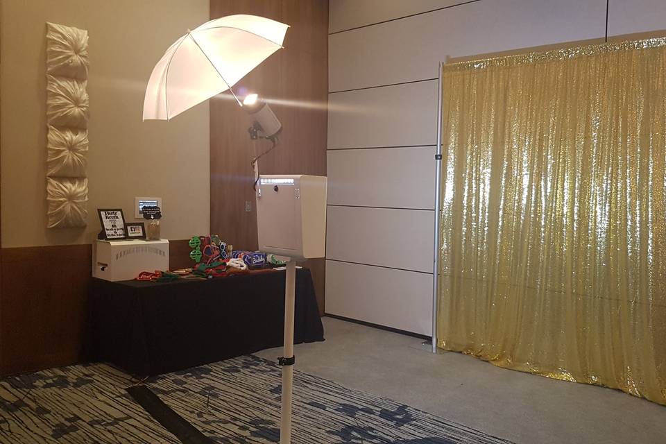 Elegant Photobooth Setup