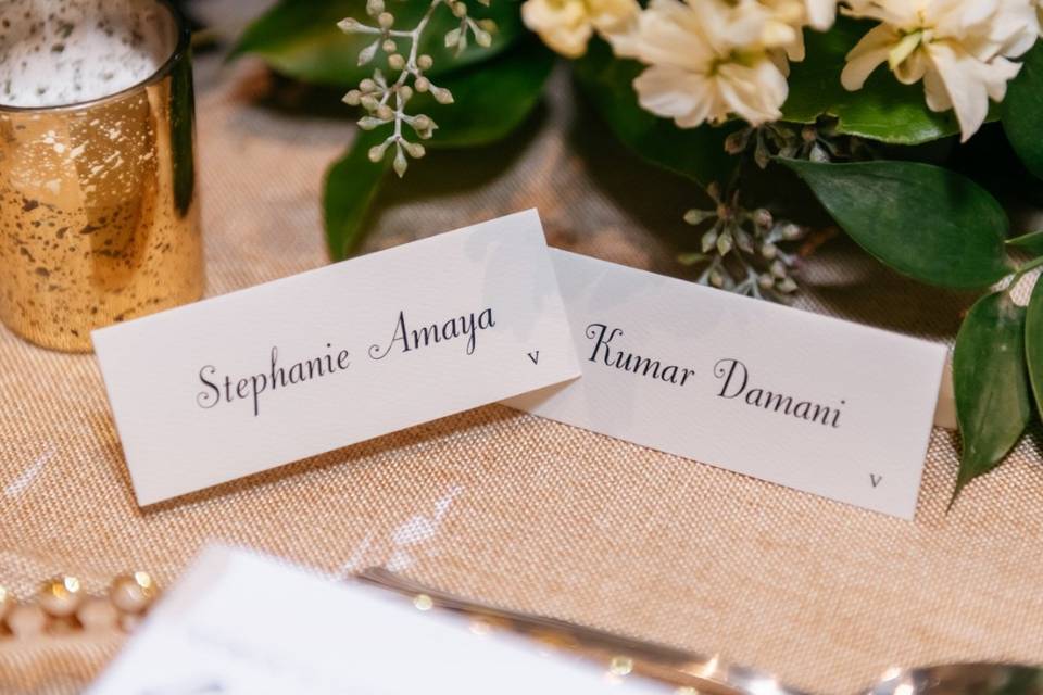 Place cards