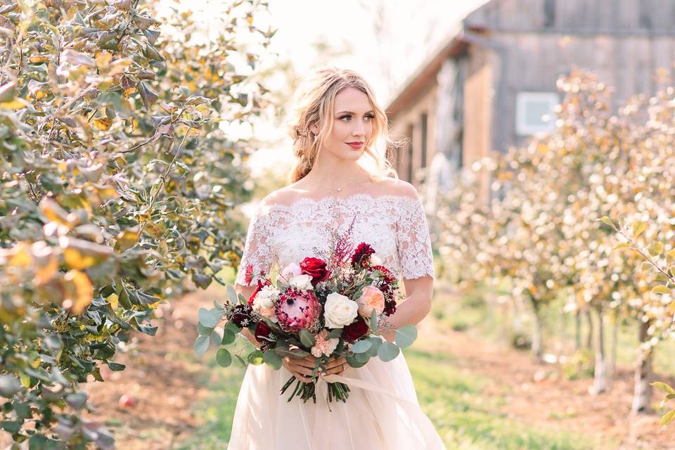 Brantview Orchard Bride