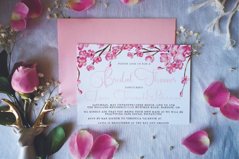 Cherry Blossom Bridal Shower