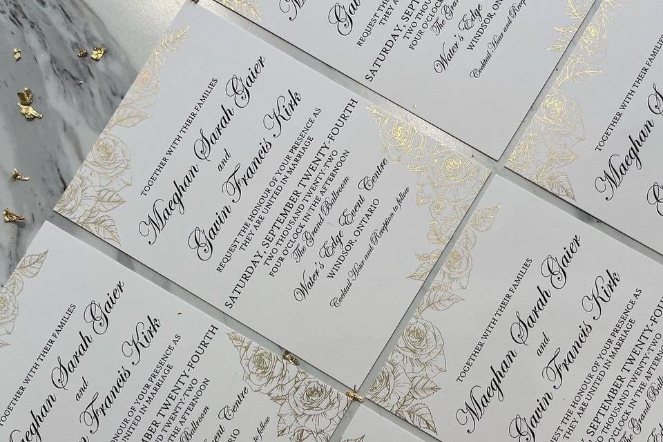 Gold Foil, Custom