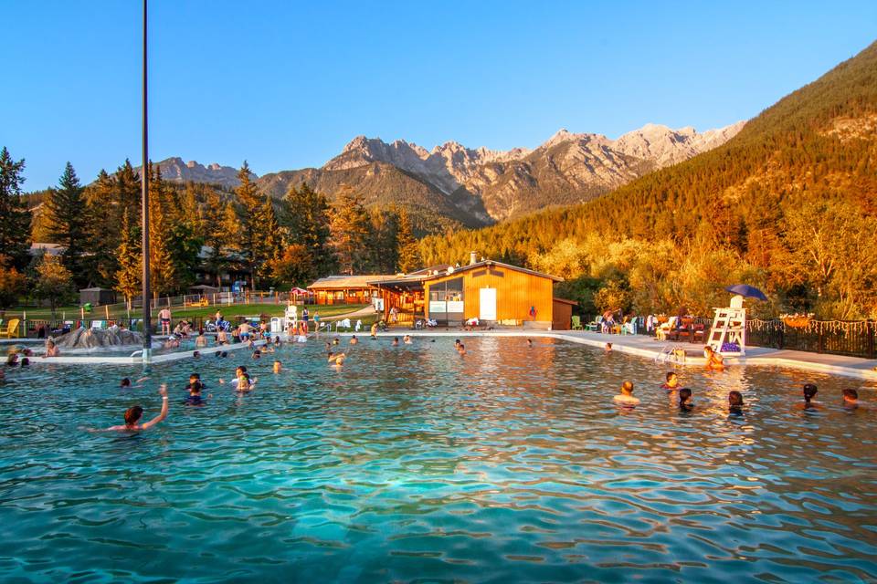 Natural Hot Springs Pool