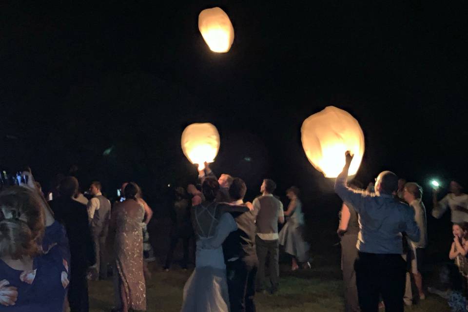 Sky lanterns