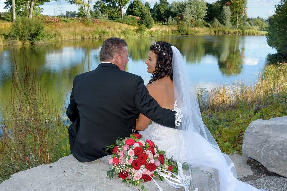 Wedding couple