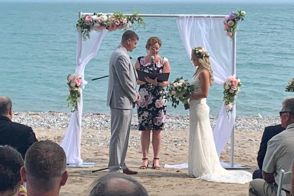 Wedding on a beach