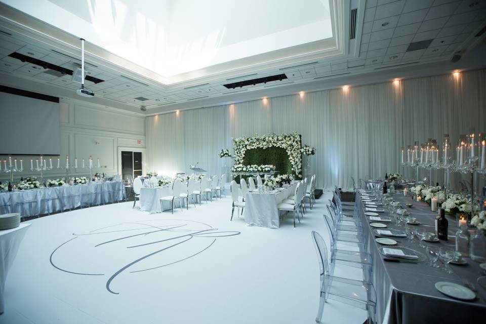 The room with the 20-foot ceiling