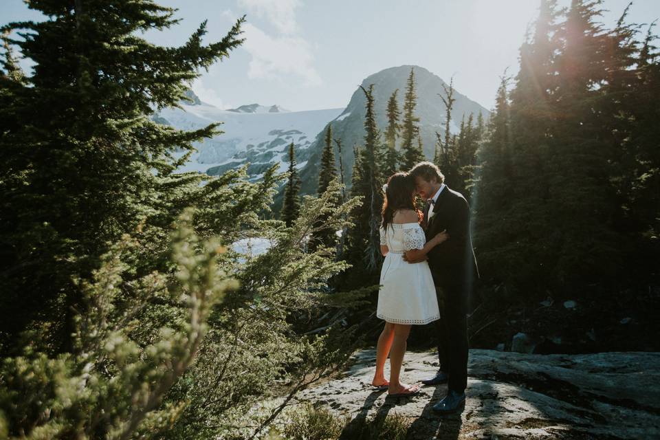 Heli Elopement Whistler