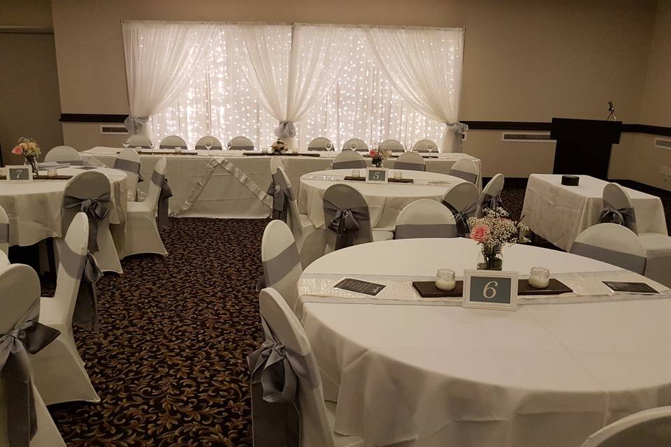 Banyon Center Wedding Setup