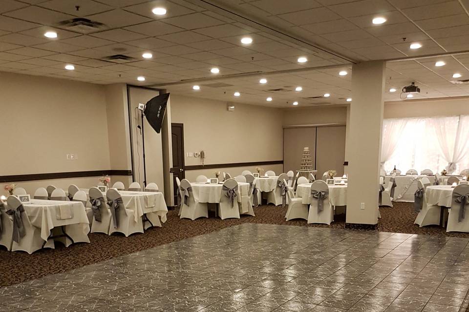 Banyon Center Wedding Setup