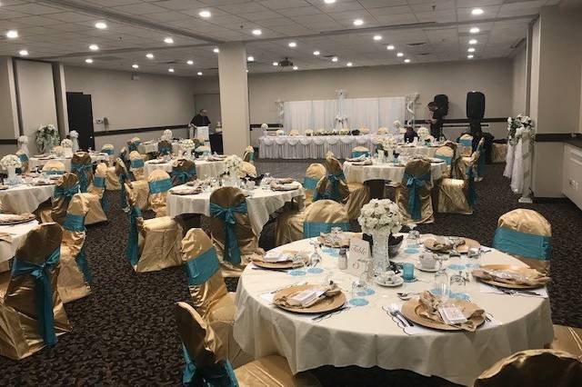 Banyon Center Wedding Setup