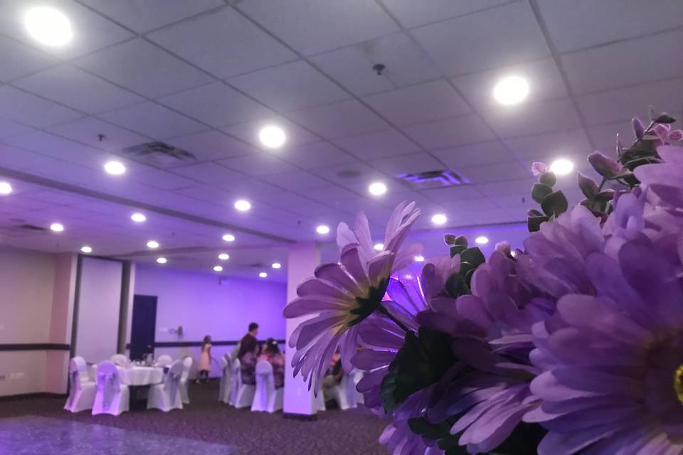 Banyon Center Wedding Setup