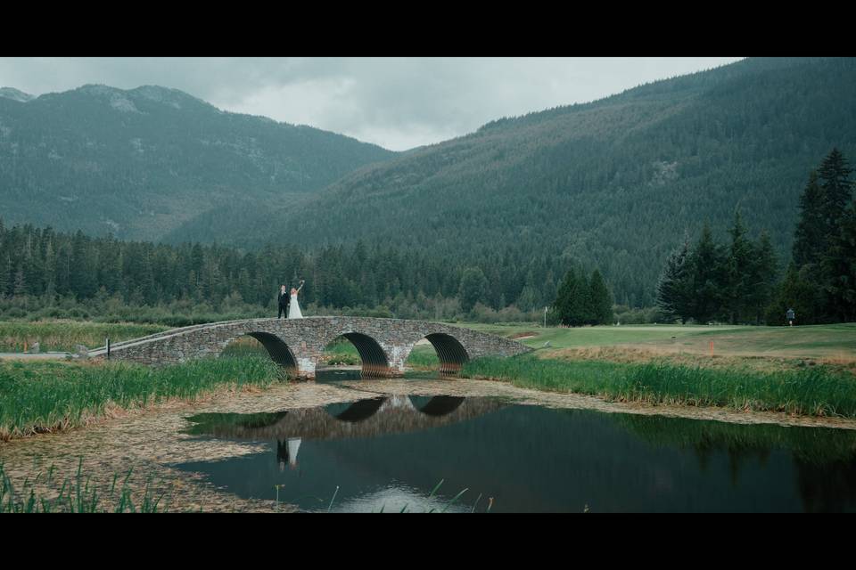 Whistler golf course wedding