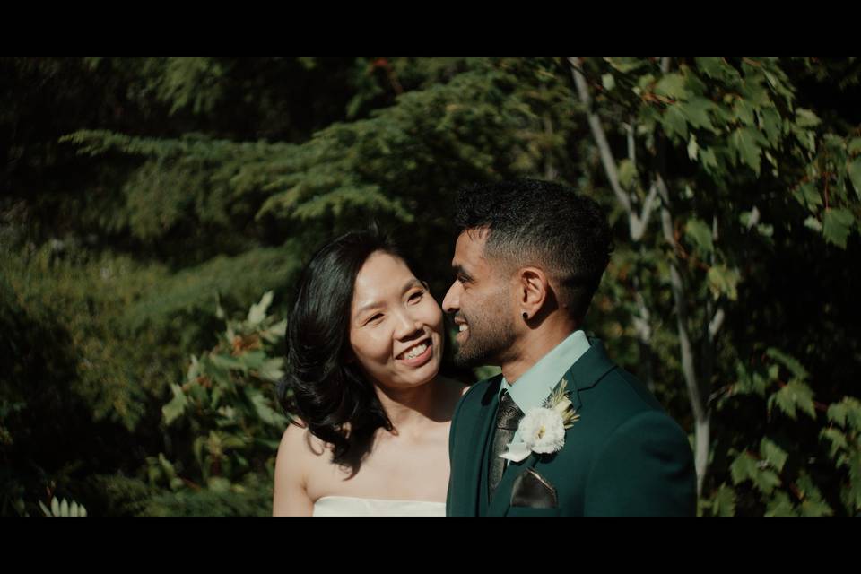 Whistler wedding couple