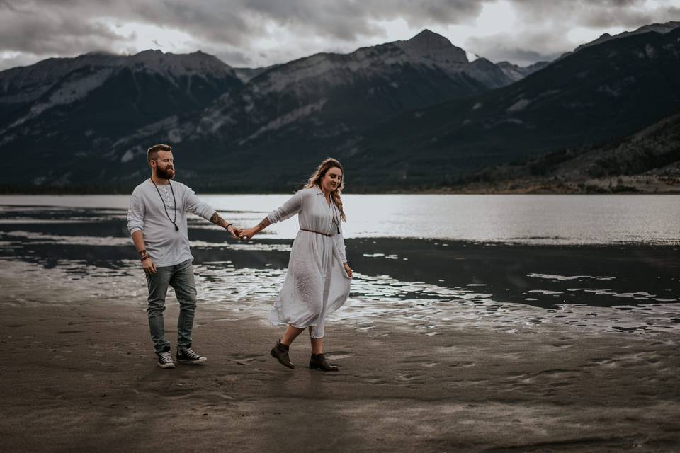 Mountain engagement session