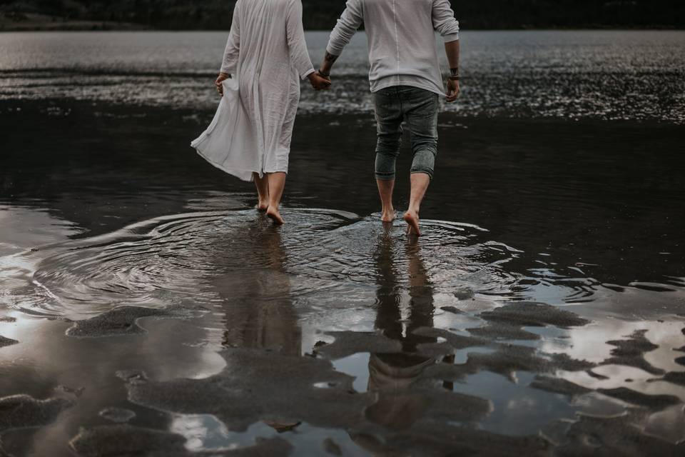 Mountain engagement session