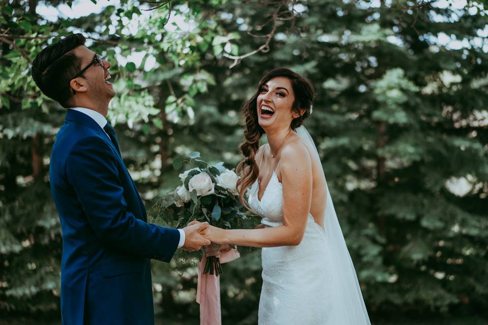 September wedding in Edmonton