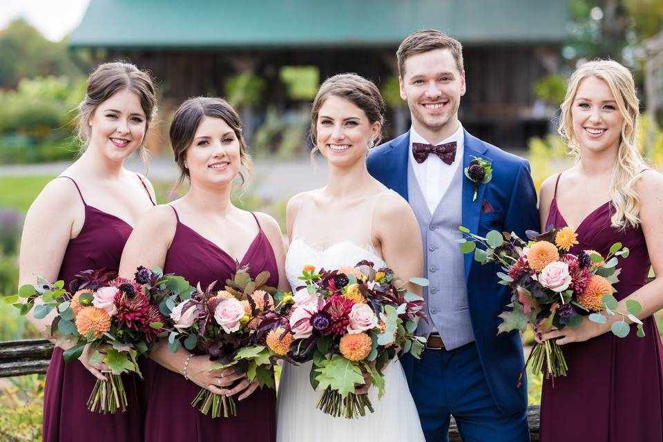 Muskoka bridesmaids