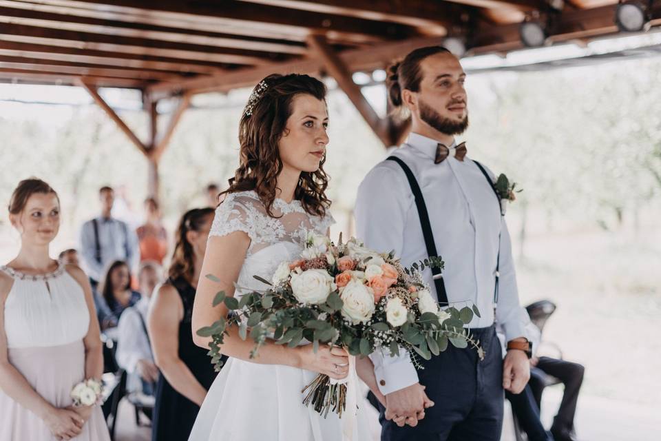 Natural wedding in Czech