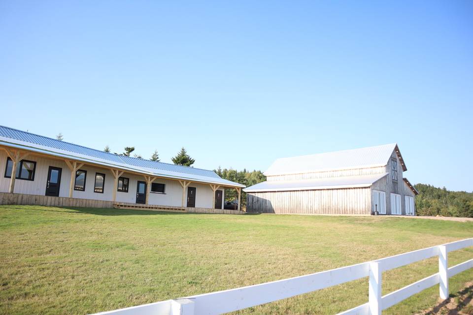 Venue and adjacent building