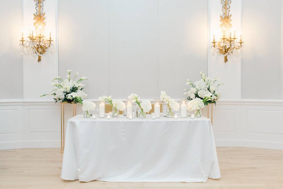 Head table