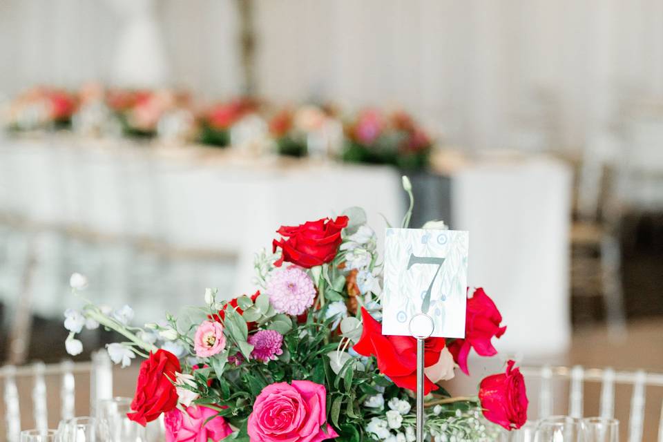 Close-up on bouquet