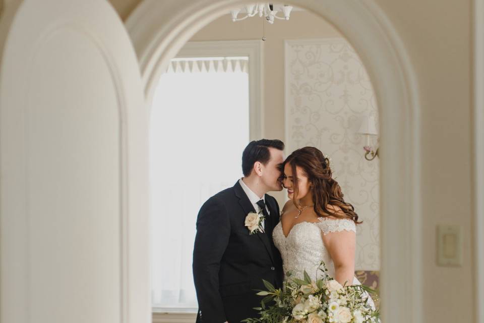 Bride and groom