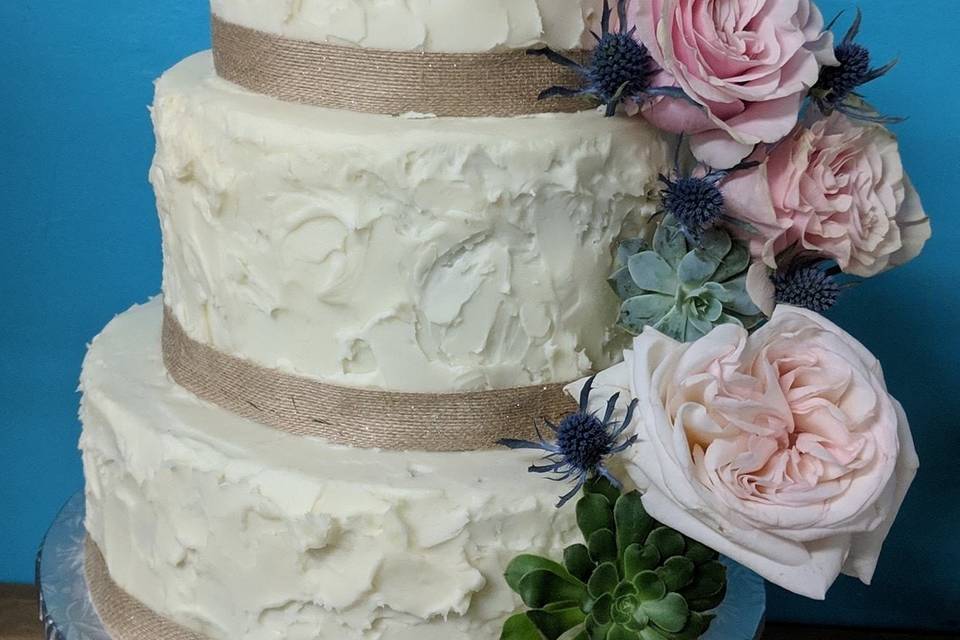 Three Tier Buttercream