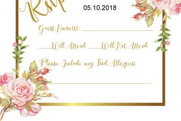 Wedding invitation