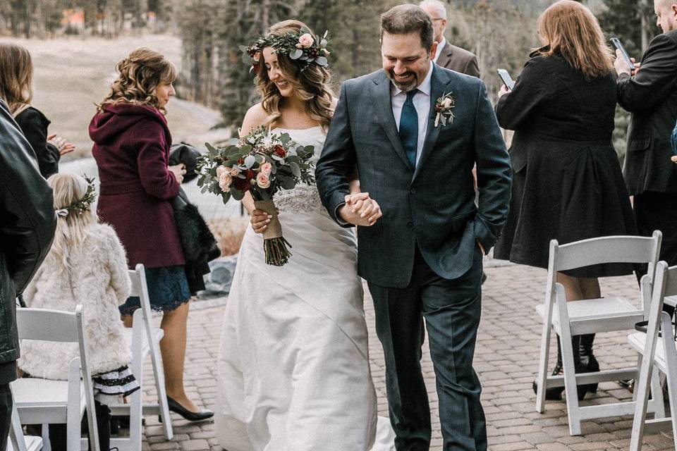 Canmore Mountain Wedding