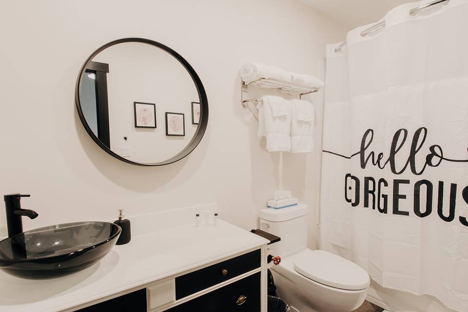 Ensuite washroom