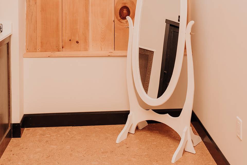 Bridal area on 2nd floor