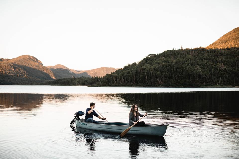 Newfoundland Camping Engagemen