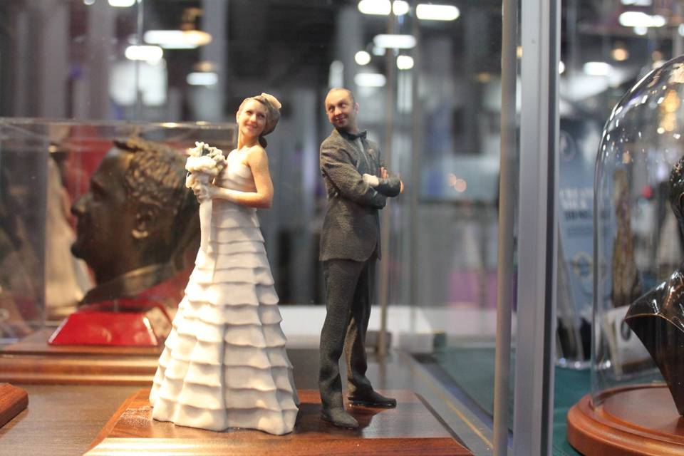 Bride 3D Scanned & 3D Printed