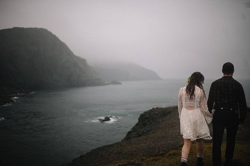 Bottle Cove Styled Elopement