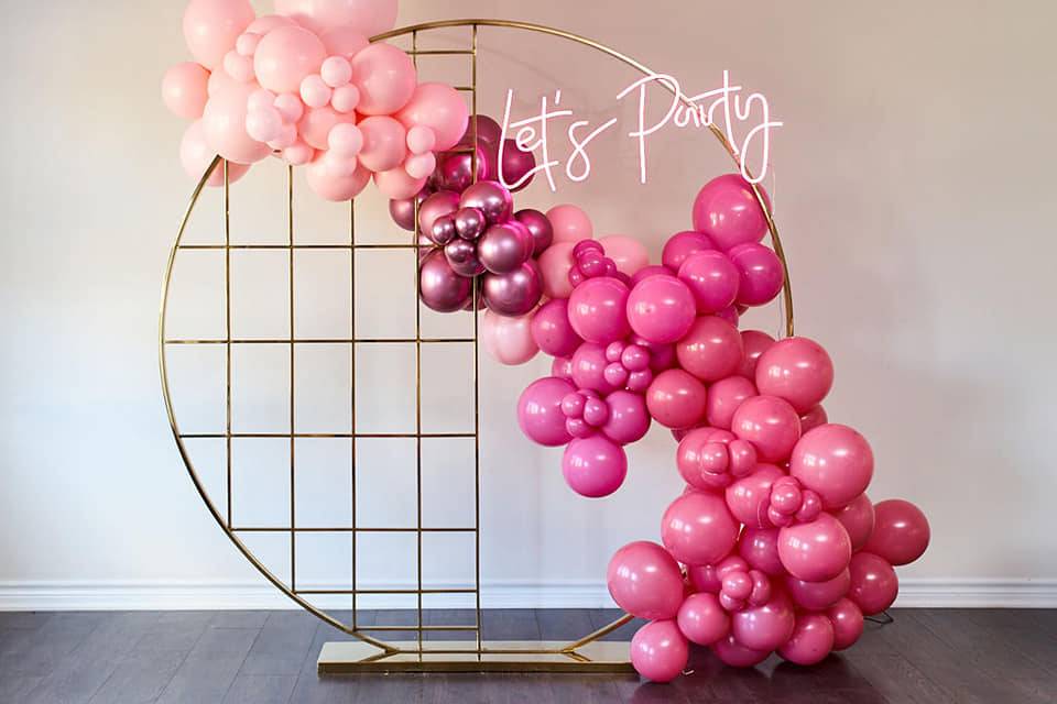 Lets Party Balloon Decor
