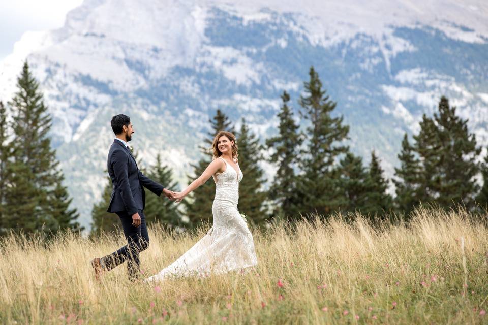 Mountain wedding