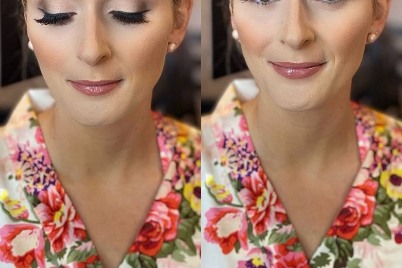 Bridesmaid makeup