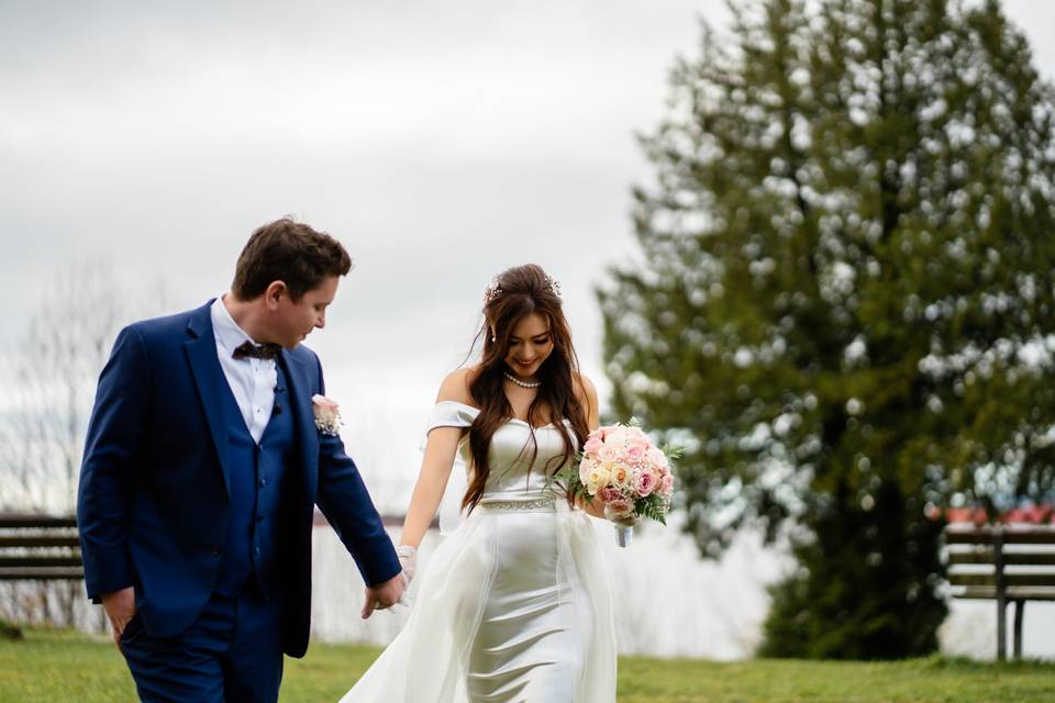 Wedding at Tea house