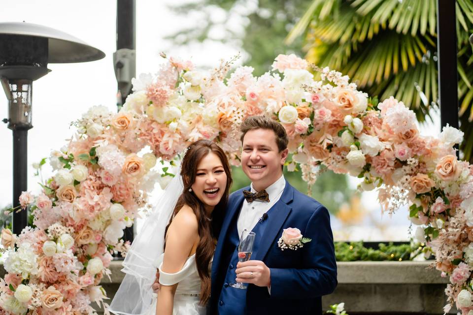 Wedding at Tea house