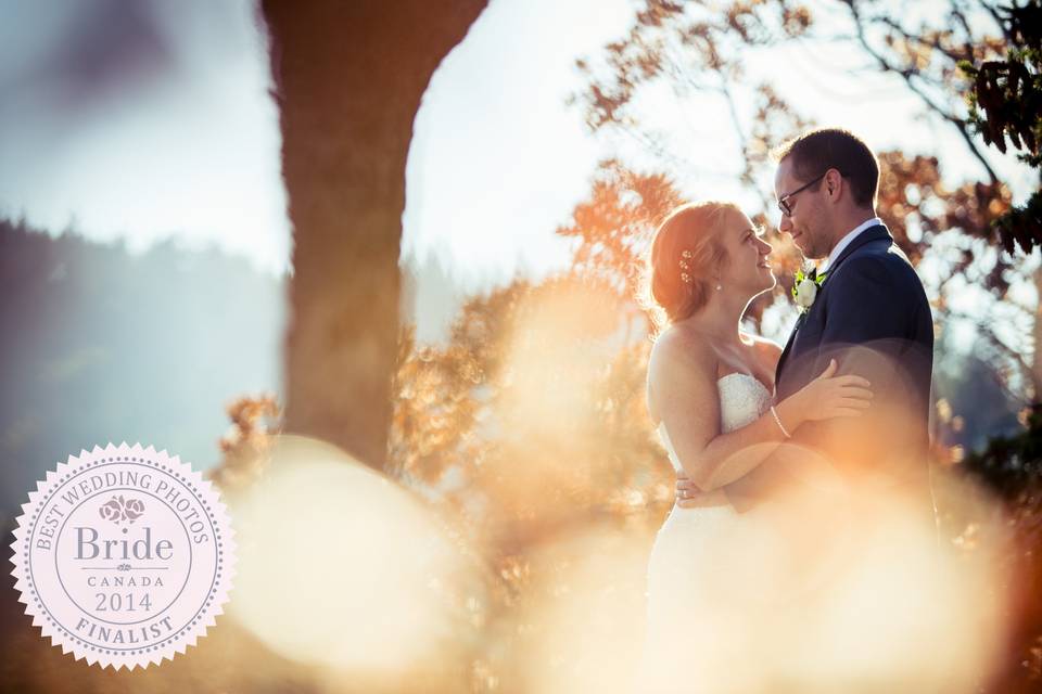 Fall wedding at Neck Point